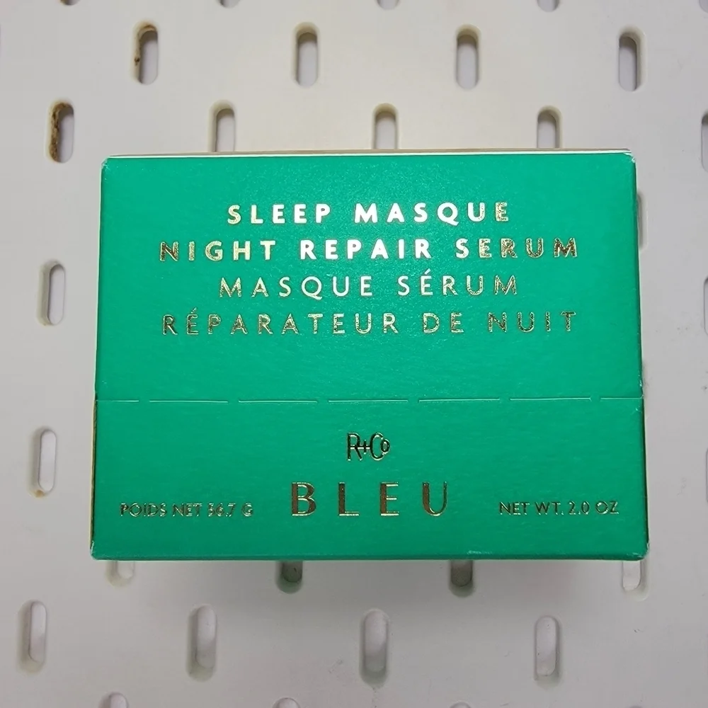 R+CO Bleu Sleep Masque Night Repair Serum Vegan Overnight Hair Treatment 2‎ OZ